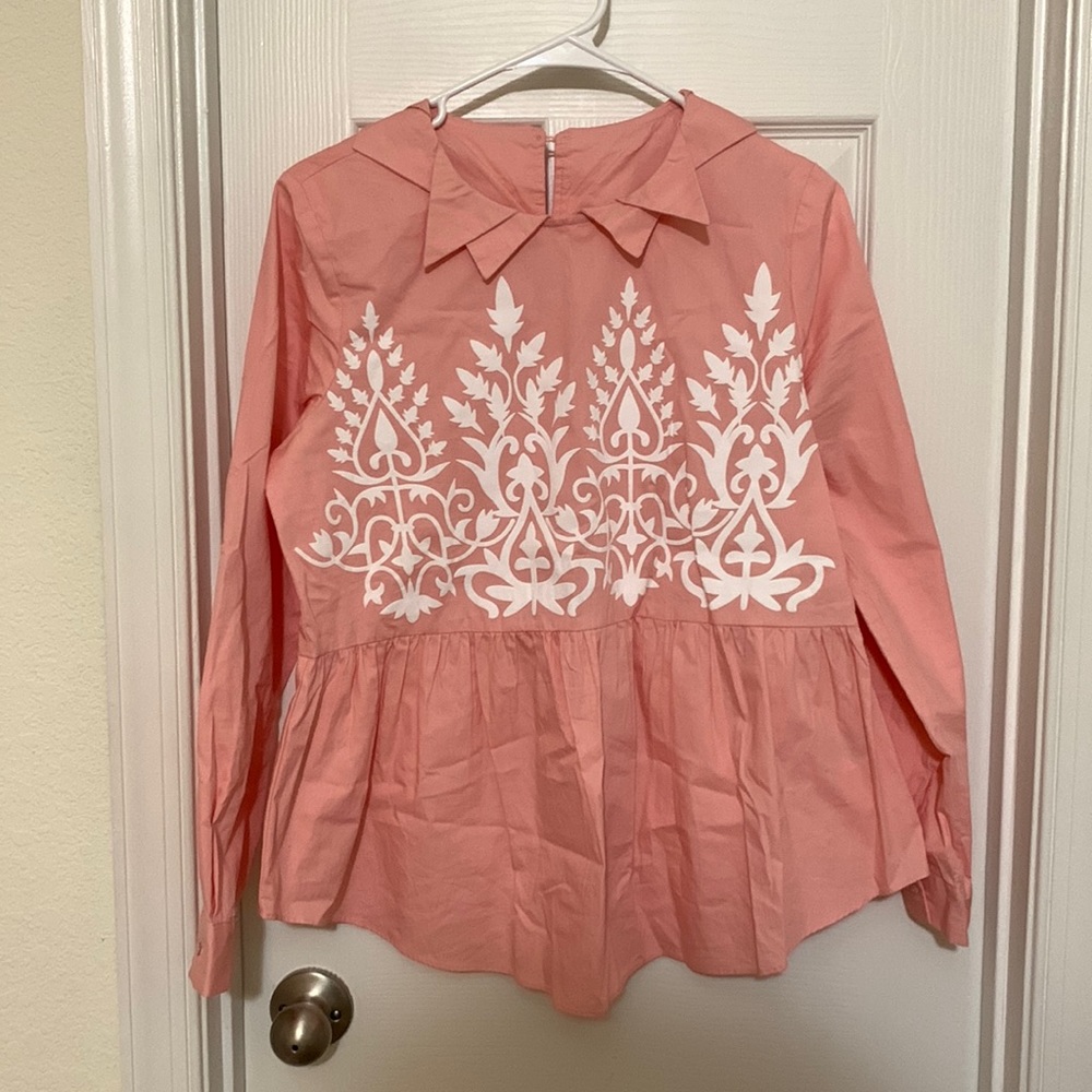 BASICXX pink shirt